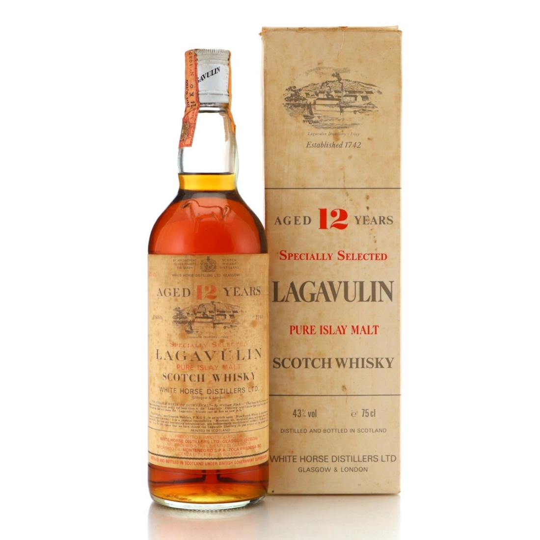 Image for Lagavulin White Horse 12 Year Old