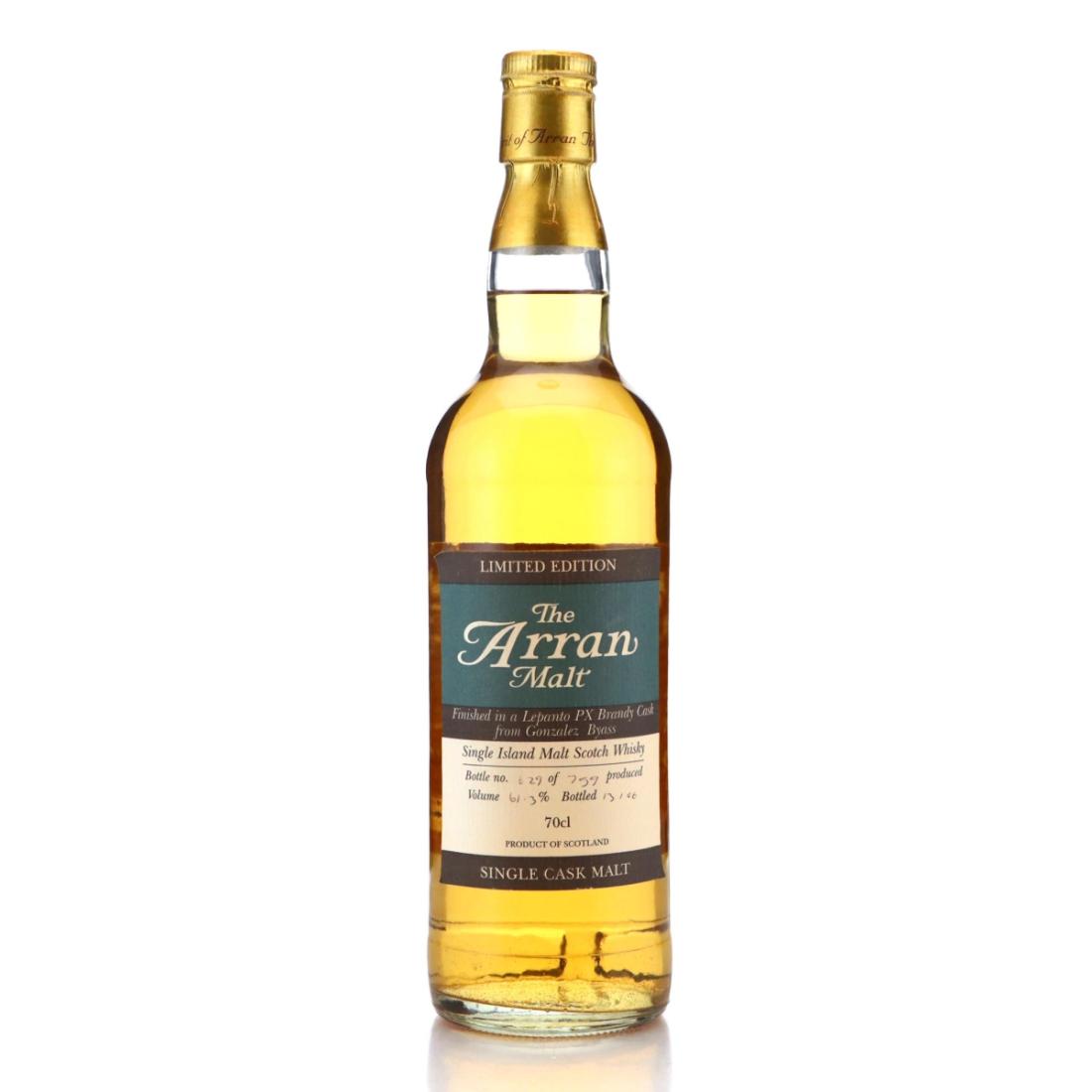 Arran Single Cask Malt Finished in a Lepanto PX Brandy Cask