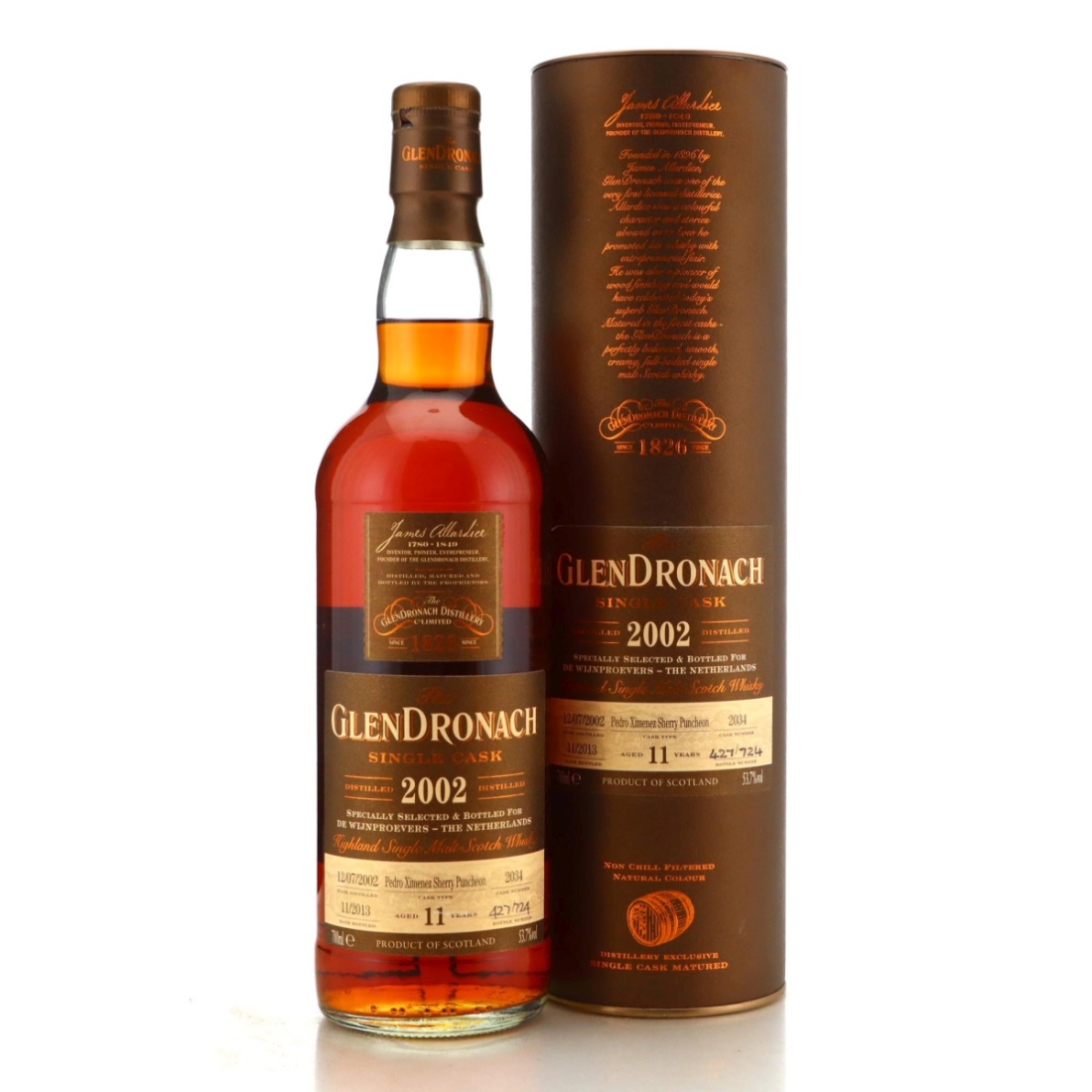 Image for Glendronach 2002 Single Cask 11 Year Old