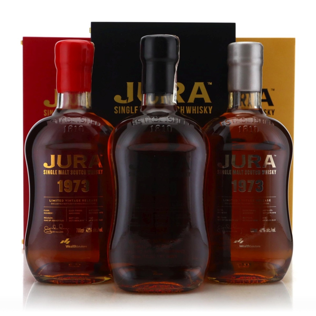 Image for Jura 1973 Single Cask 45 Year Old 3 x 70cl