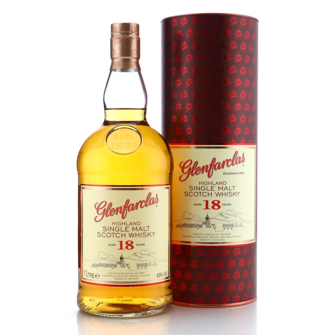 Image for Glenfarclas 18 Year Old 1 Litre