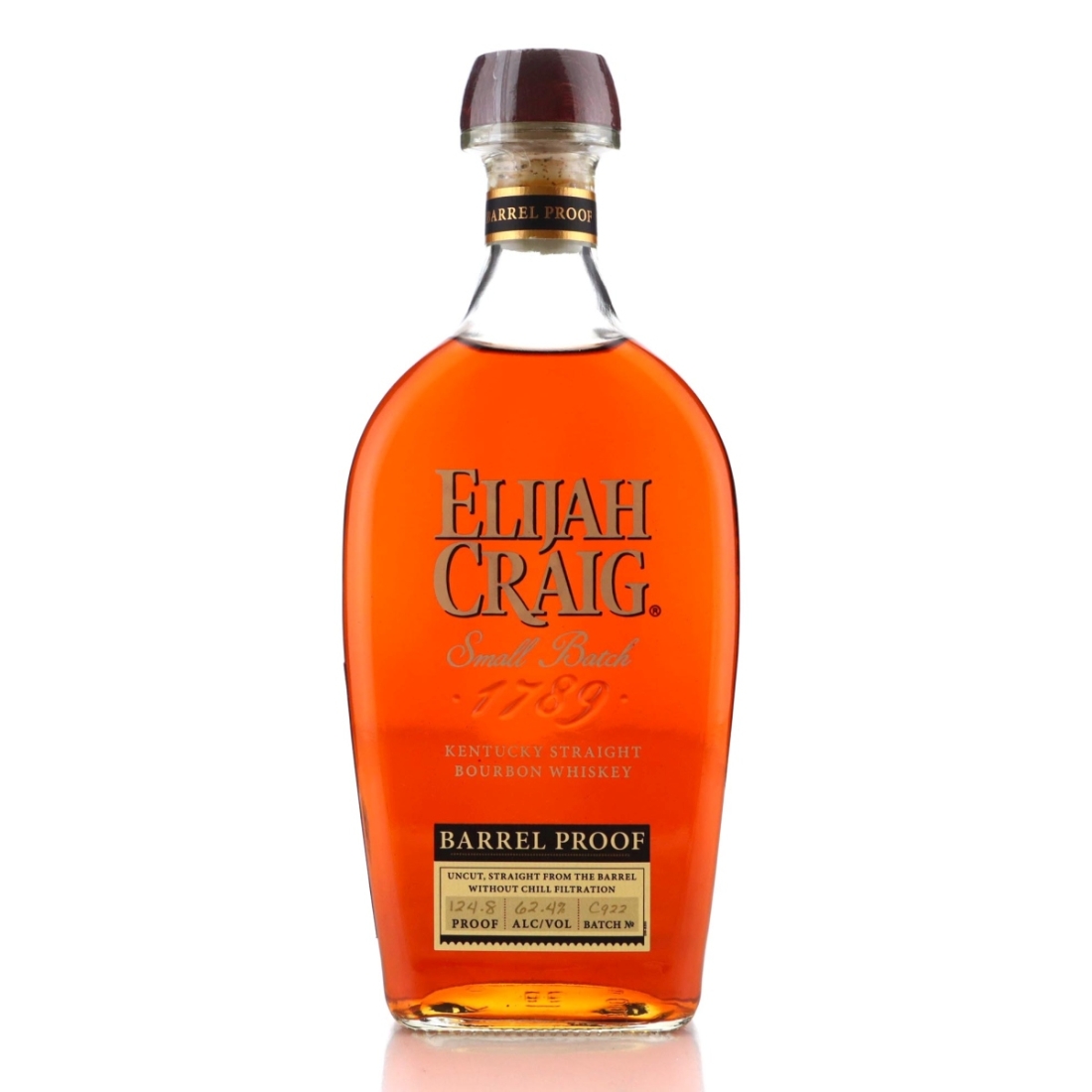 Image for Elijah Craig Barrel Proof Bourbon Batch #C922