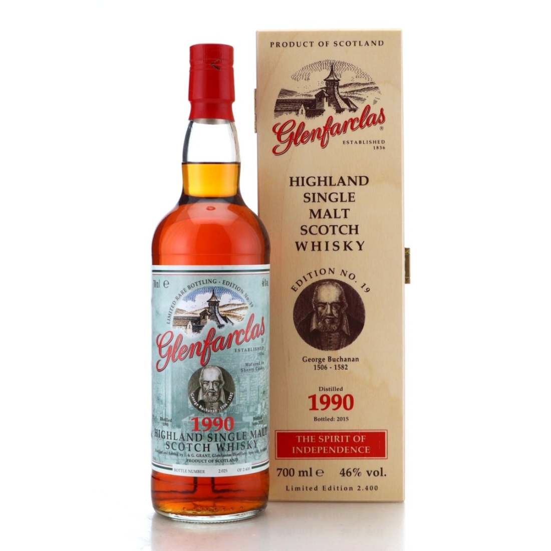 Image for Glenfarclas 1990 Edition No.19 / George Buchanan