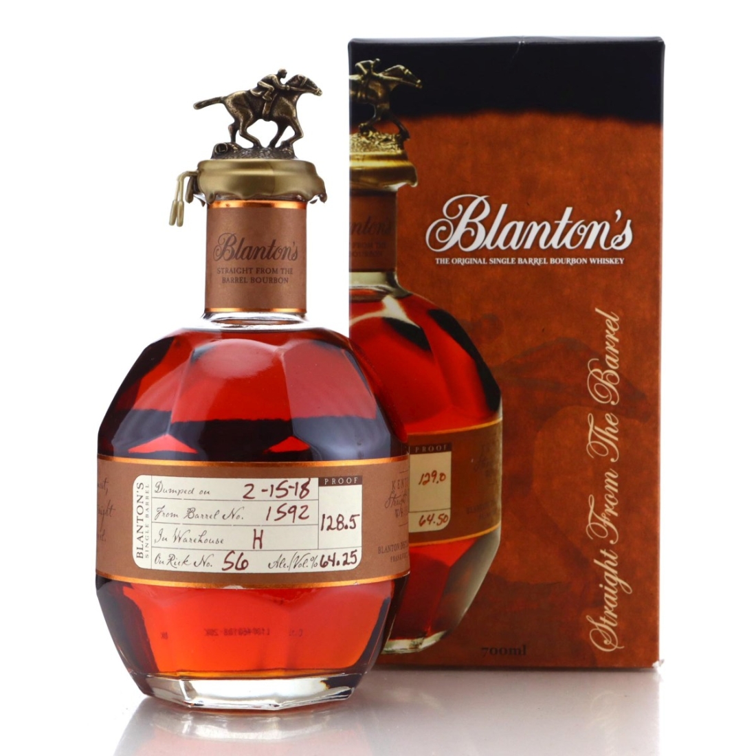 Image for Blanton's Straight From The Barrel Bourbon