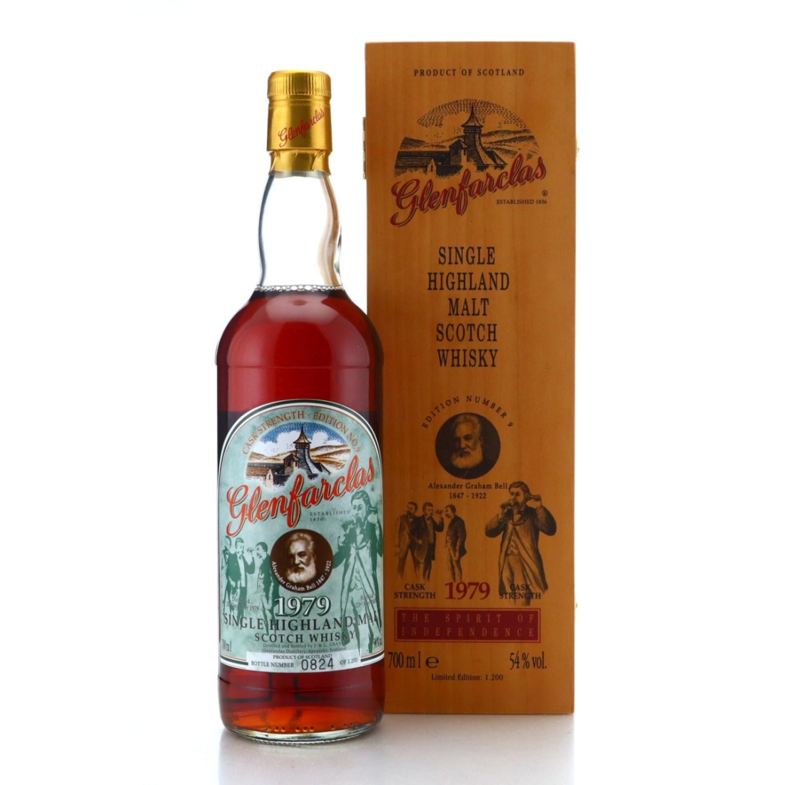Image for Glenfarclas 1979 Cask Strength Edition No.9 / Alexander Graham Bell