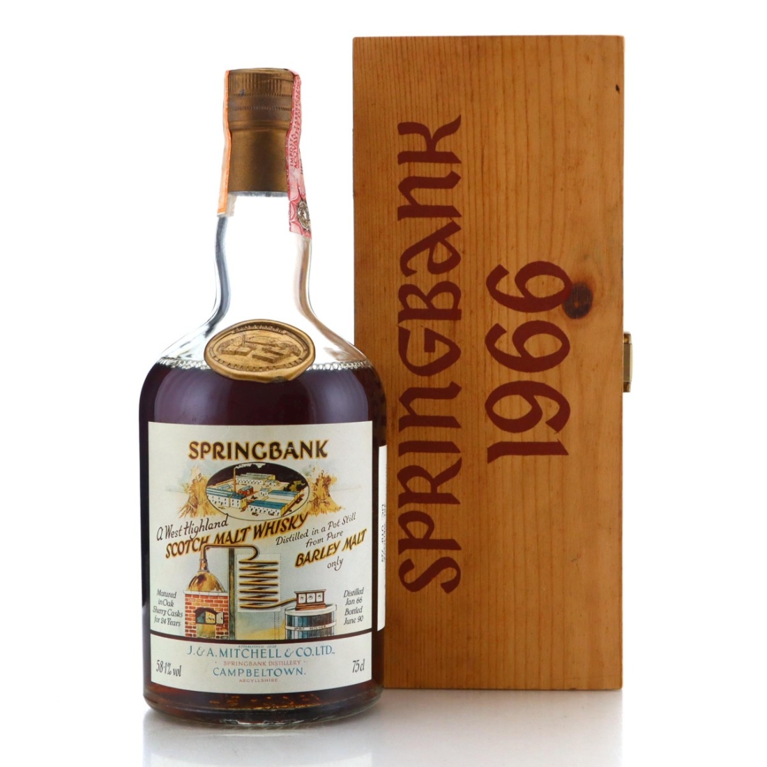 Image for Springbank 1966 24 Year Old