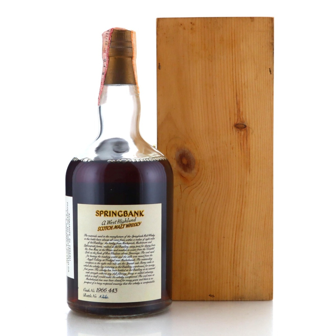Image for Springbank 1966 24 Year Old