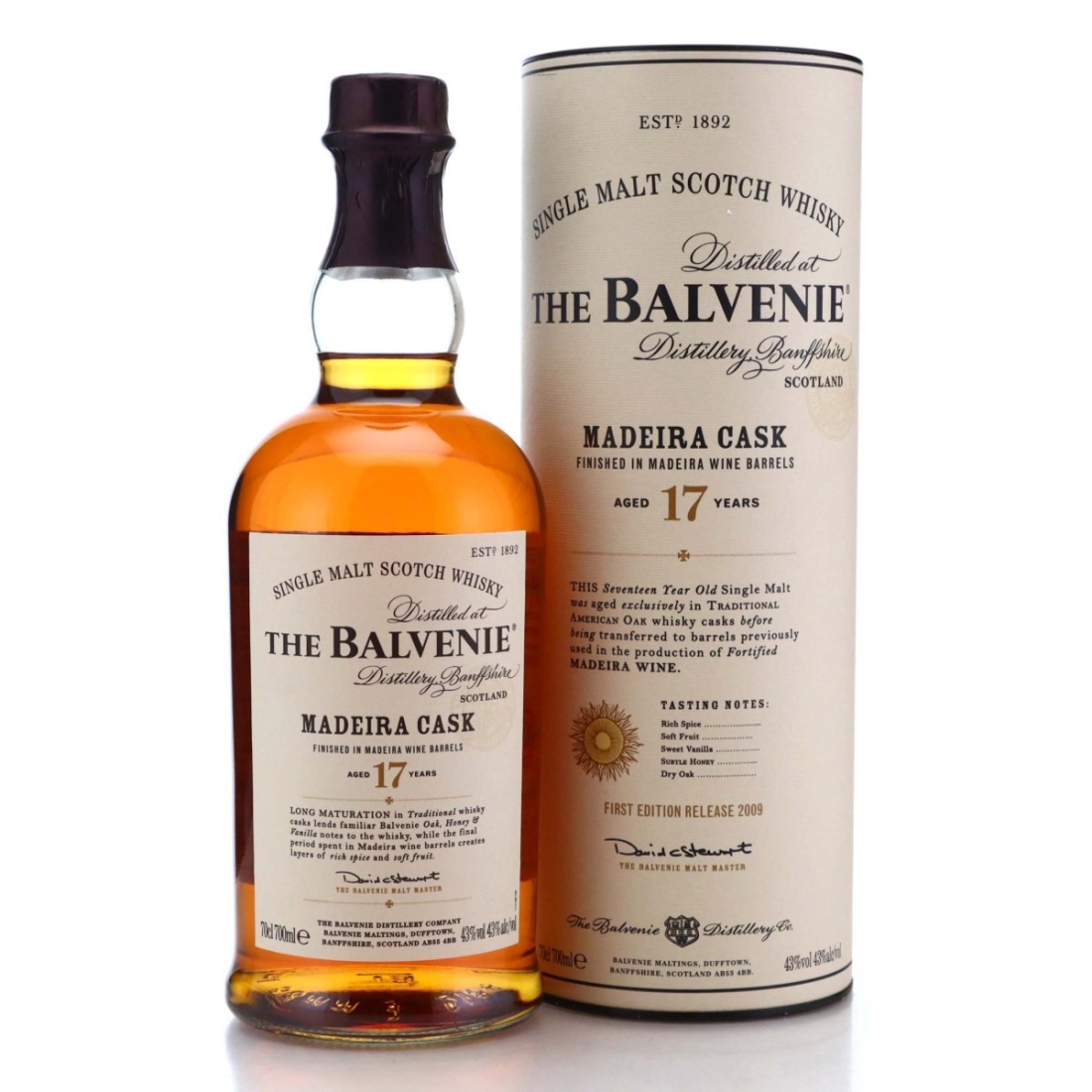 Image for Balvenie Madeira Cask 17 Year Old