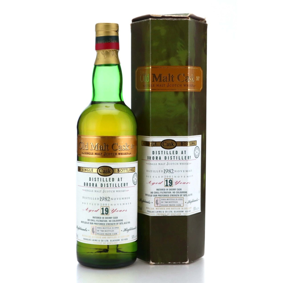 Image for Brora 1982 The Old Malt Cask 19 Year Old