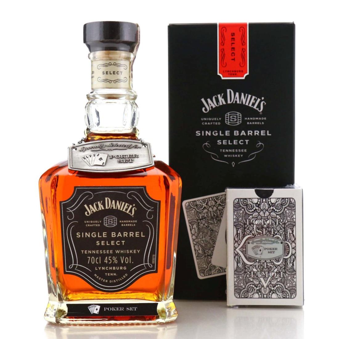Jack Daniels Single Barrel Select 2020 Poker Set