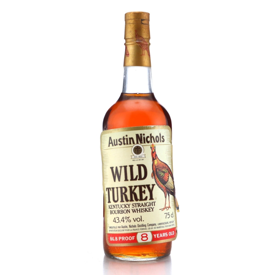 Image for Wild Turkey 8 Year Old 86.8 Proof 1983