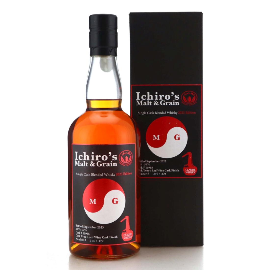 Ichiros Malt and Grain Single Cask 11955 Claude Whisky