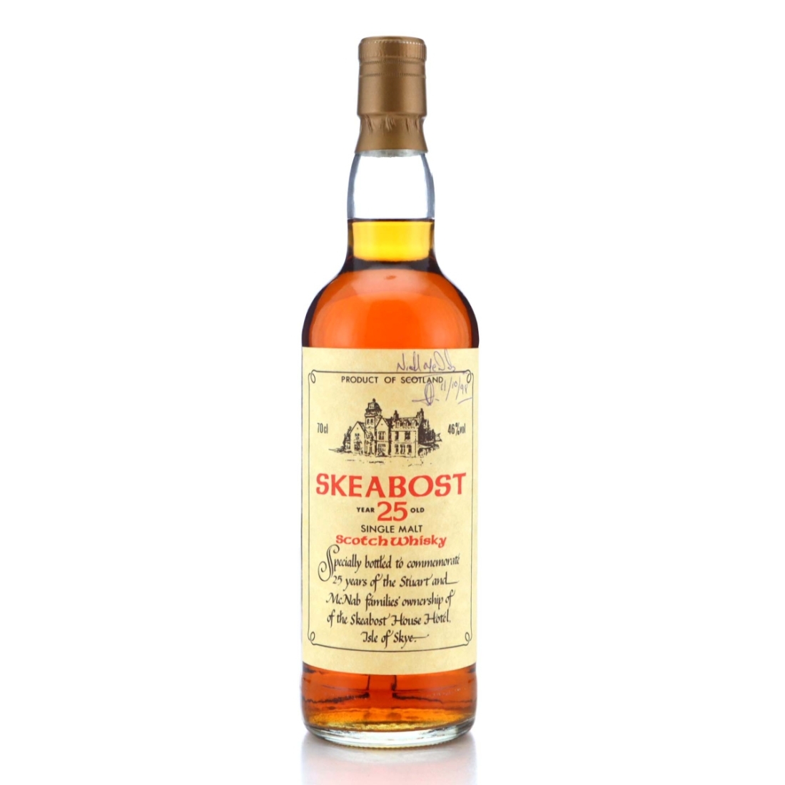Image for Skeabost Single Malt 25 Year Old Scotch