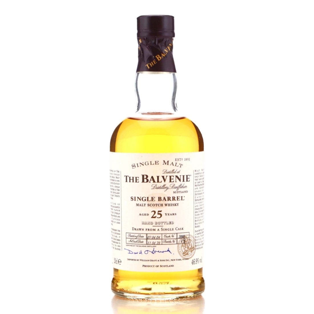 Image for Balvenie 1978 Single Barrel 25 Year Old