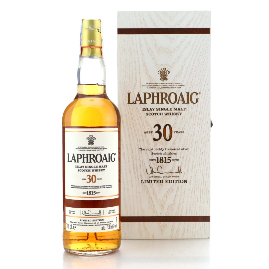 Image for Laphroaig 1985 30 Year Old