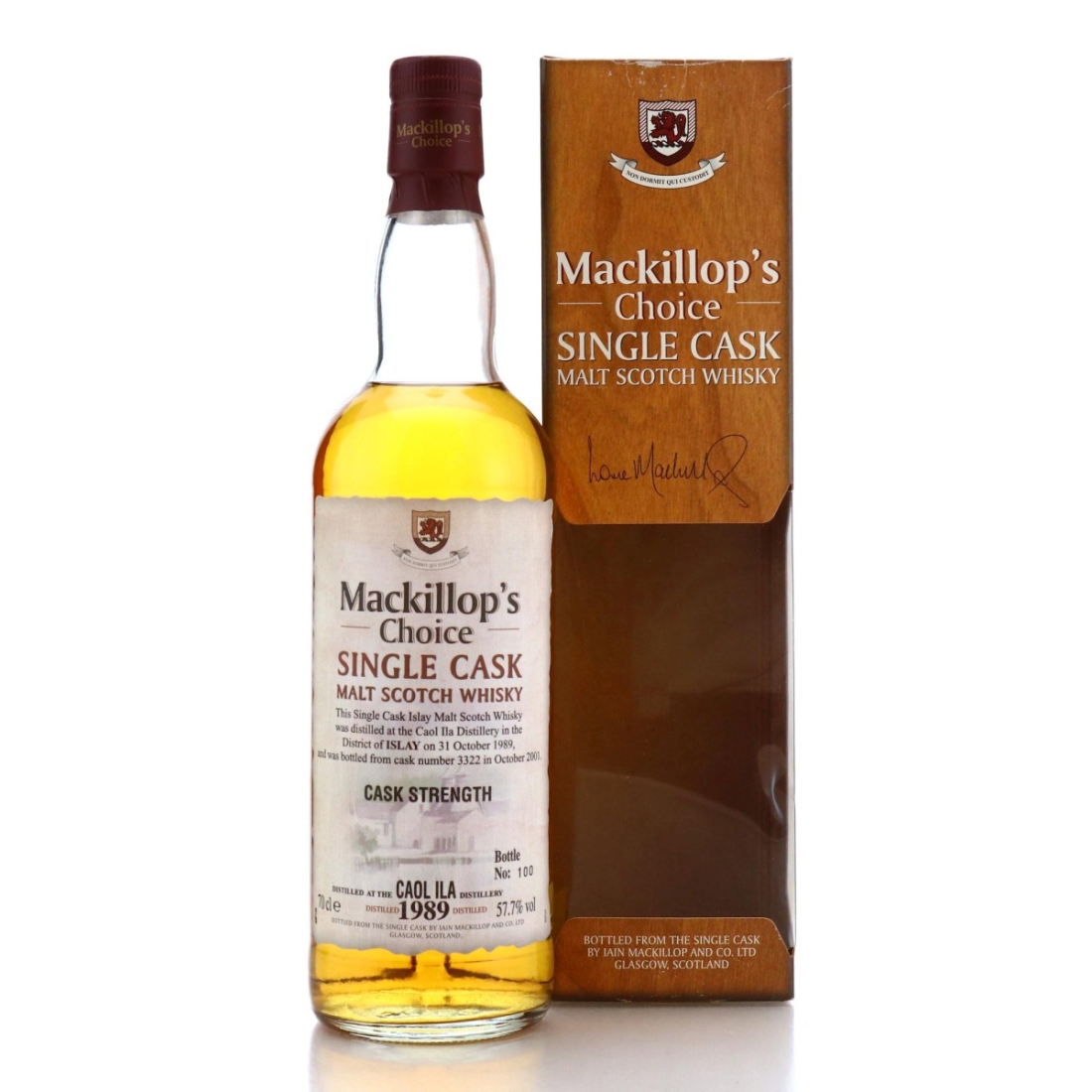 Image for Caol Ila 1989 Mackillop`s Choice