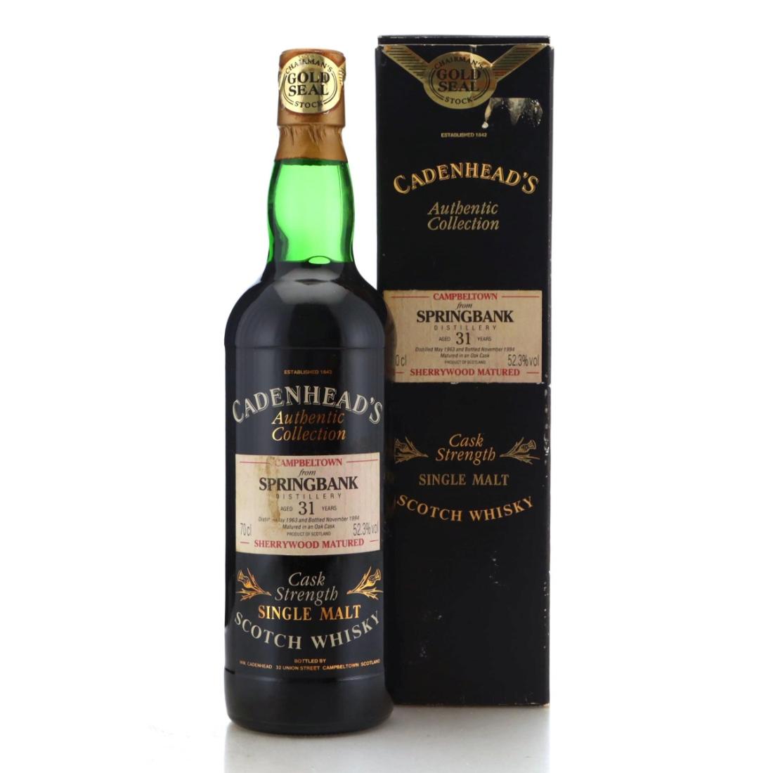 Springbank 1963 Authentic Collection 31
