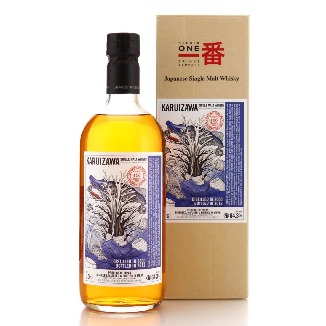 Image for Karuizawa 2000 Single Cask #166 - Sea Dragon