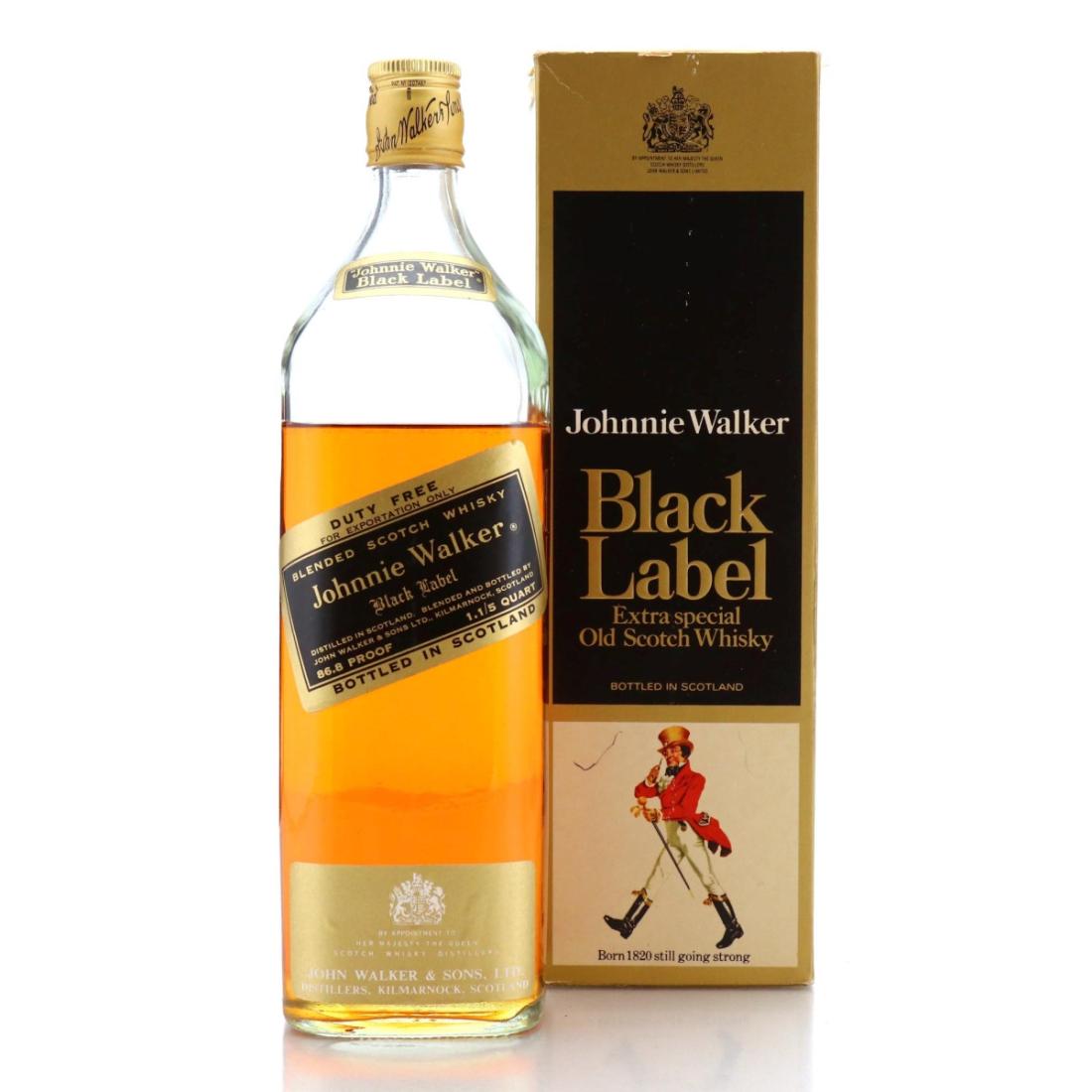 Johnnie Walker Extra Special Black Label Duty Free