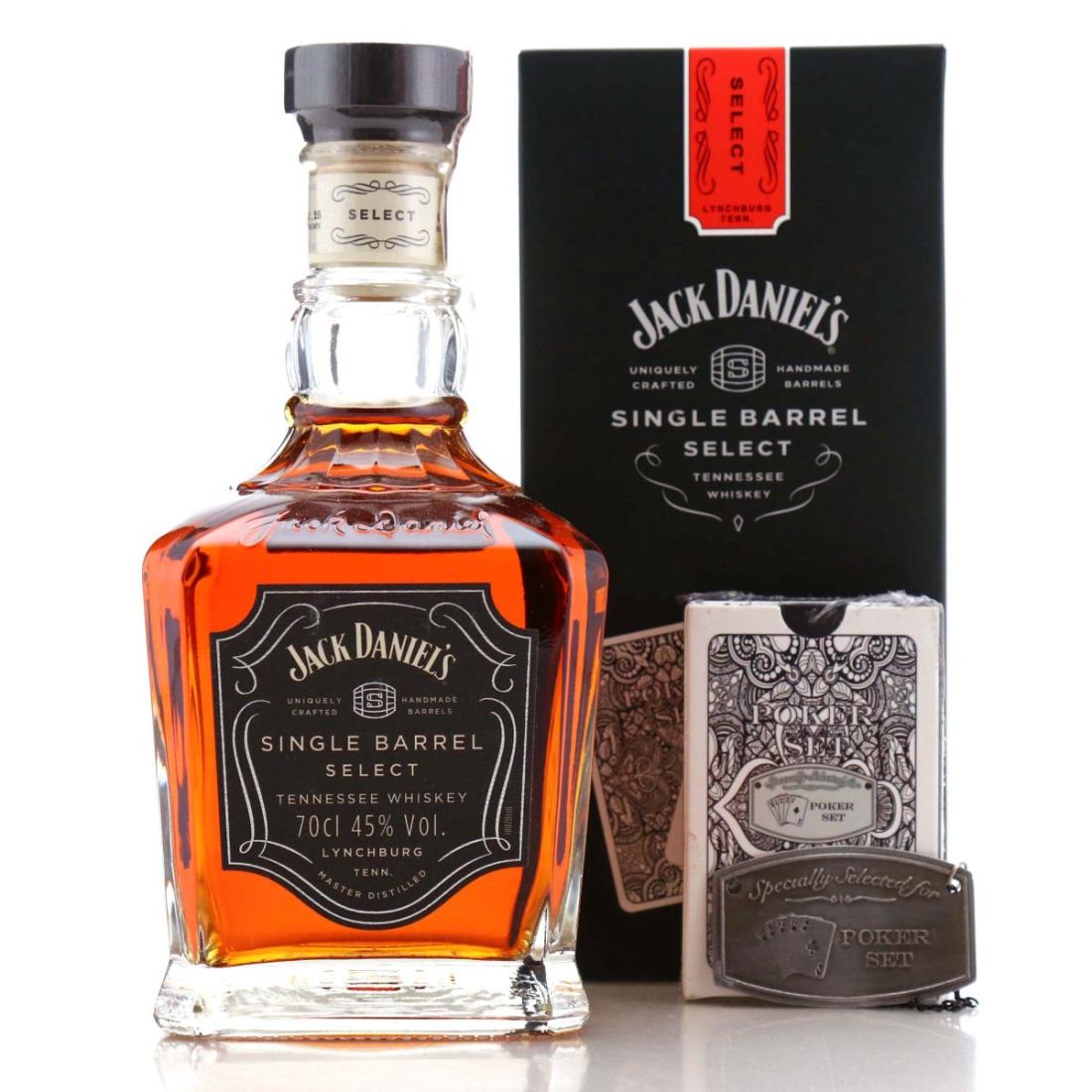 Jack Daniels Single Barrel Select 2016 Poker Set