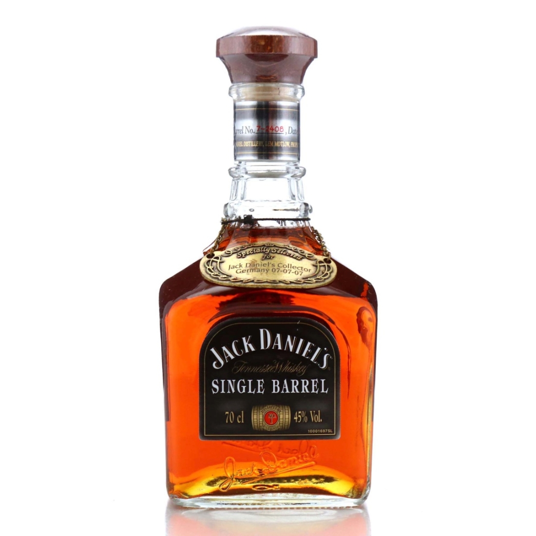 Image for Jack Daniel's Single Barrel 2007 - JD Collector Germany 07-07-07