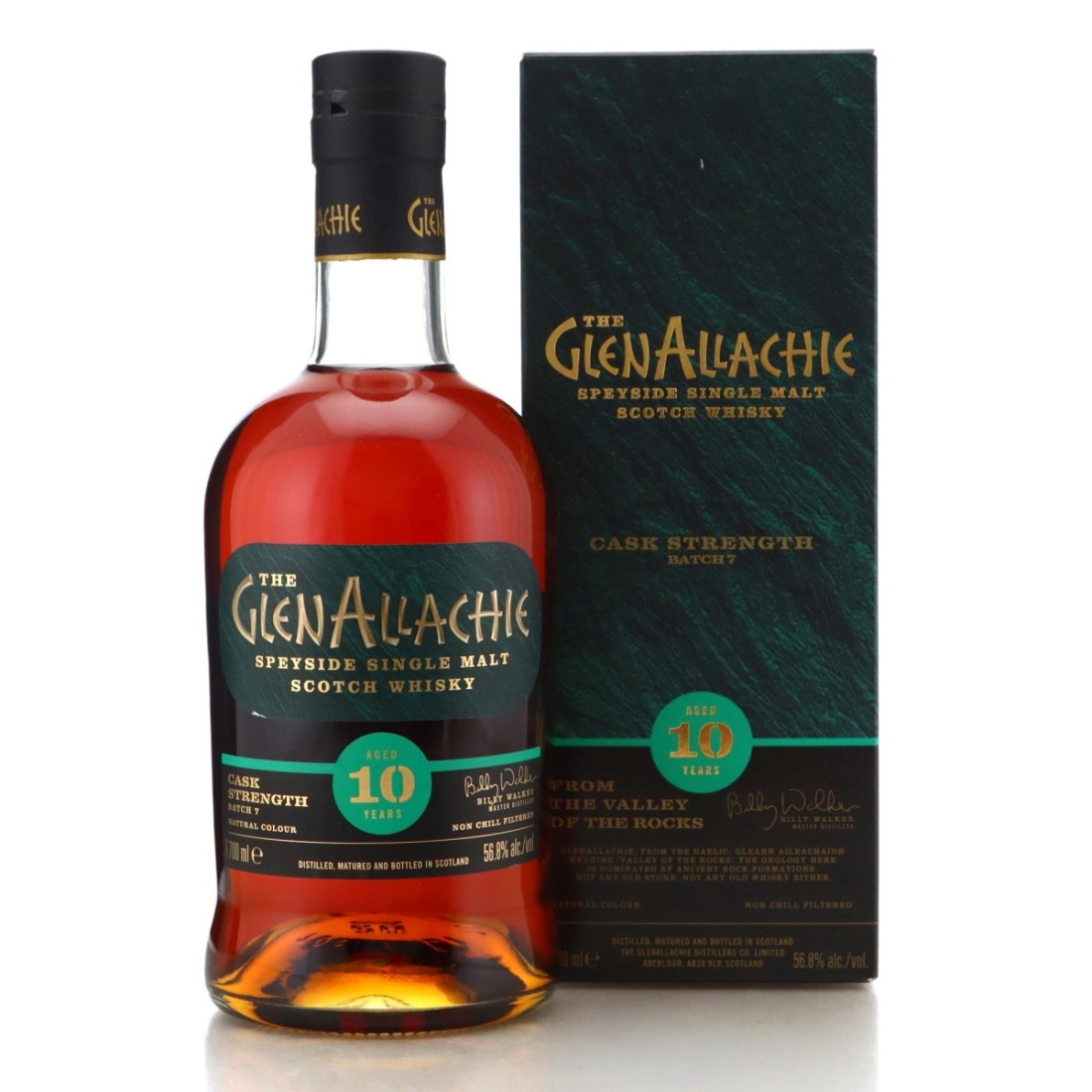 Image for Glenallachie 10 Year Old Cask Strength Batch #7