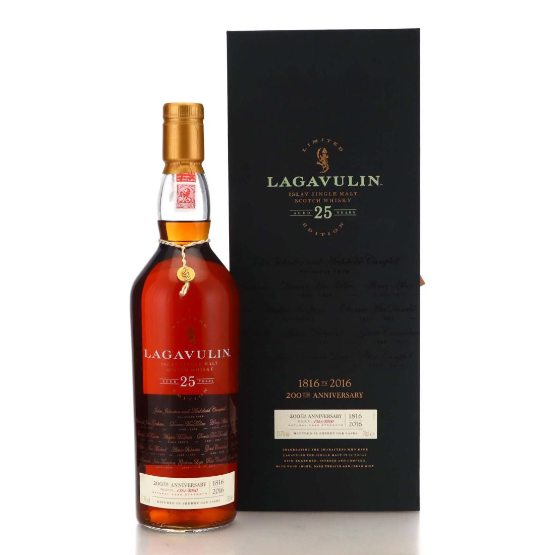 Lagavulin 25 Bicentenary Edition