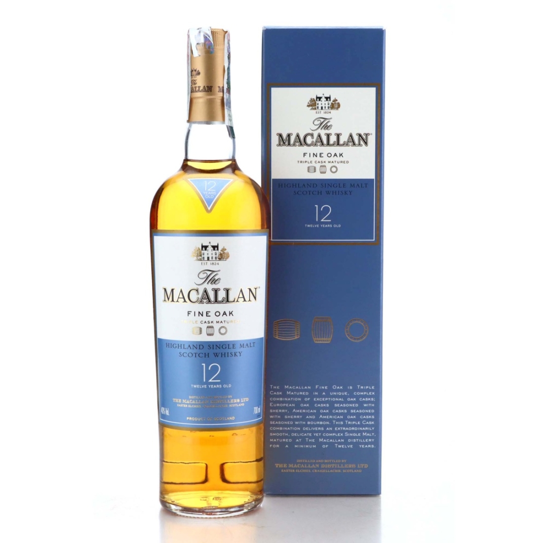 Image for Macallan Fine Oak 12 Year Old