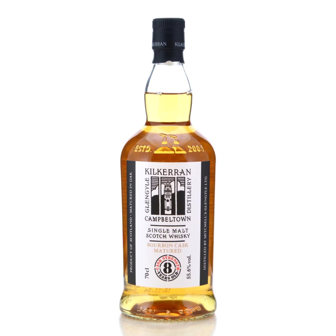 Image for Kilkerran 8 Year Old Cask Strength Bourbon Cask Matured