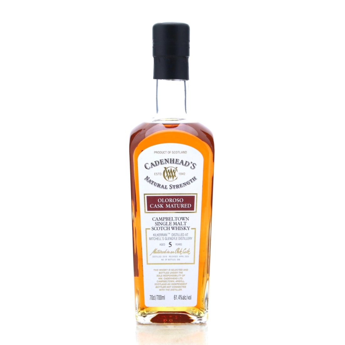 Image for Kilkerran 2019 Cadenhead's 5 Year Old