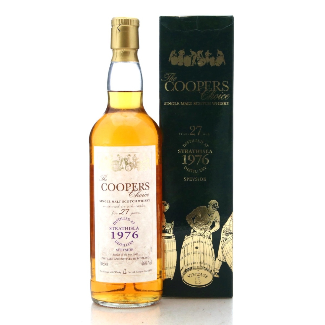 Image for Strathisla 1976 The Coopers Choice 27 Year Old