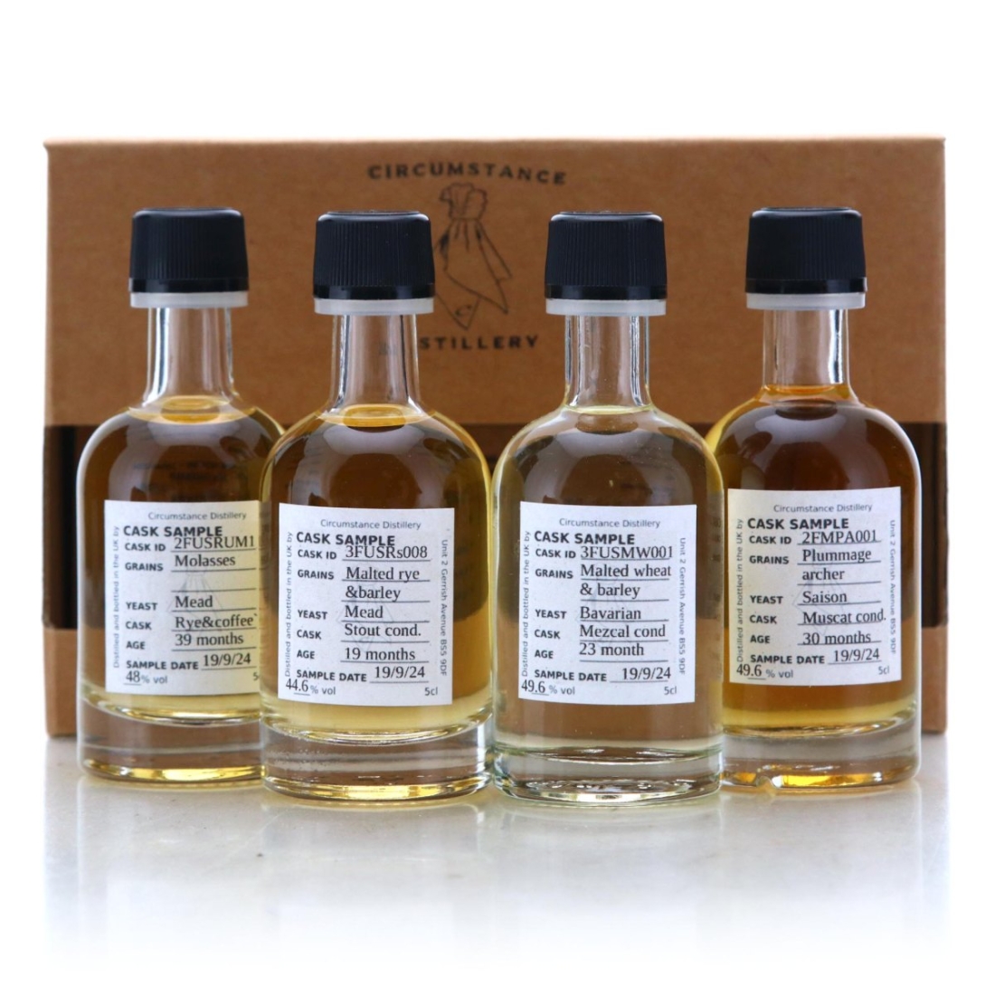 Image for Circumstance Cask Sample Set 4 x Miniature