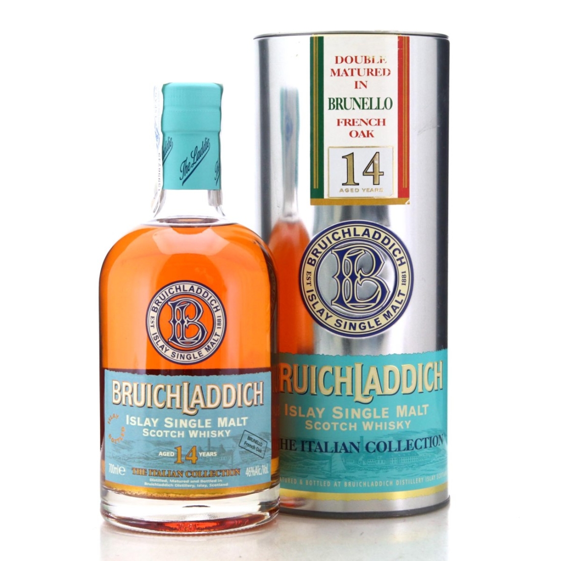 Image for Bruichladdich 1993 Brunello French Oak 14 Year Old / The Italian Collection