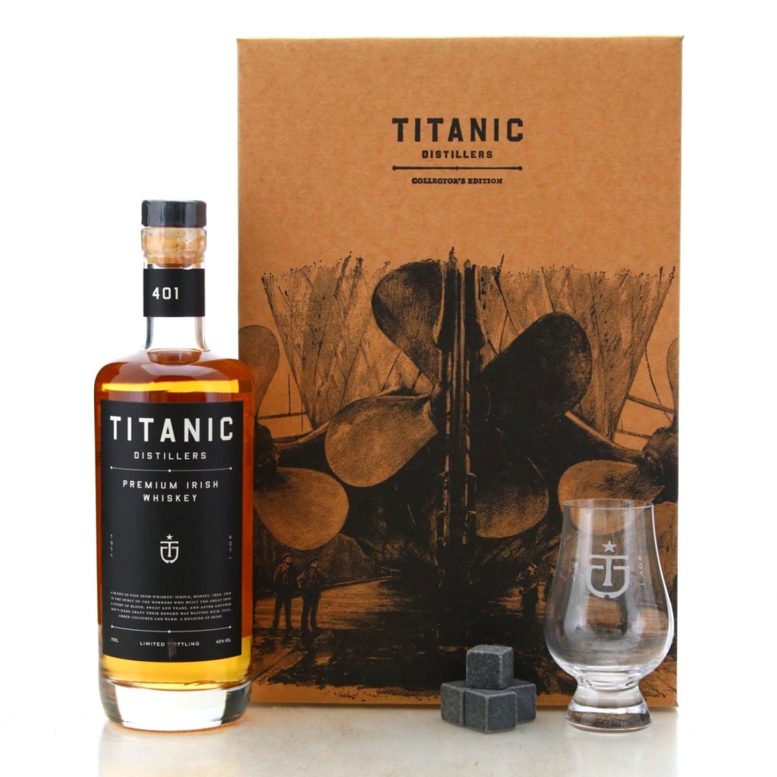 Image for Titanic Distillers Premium Irish Whiskey Gift Pack