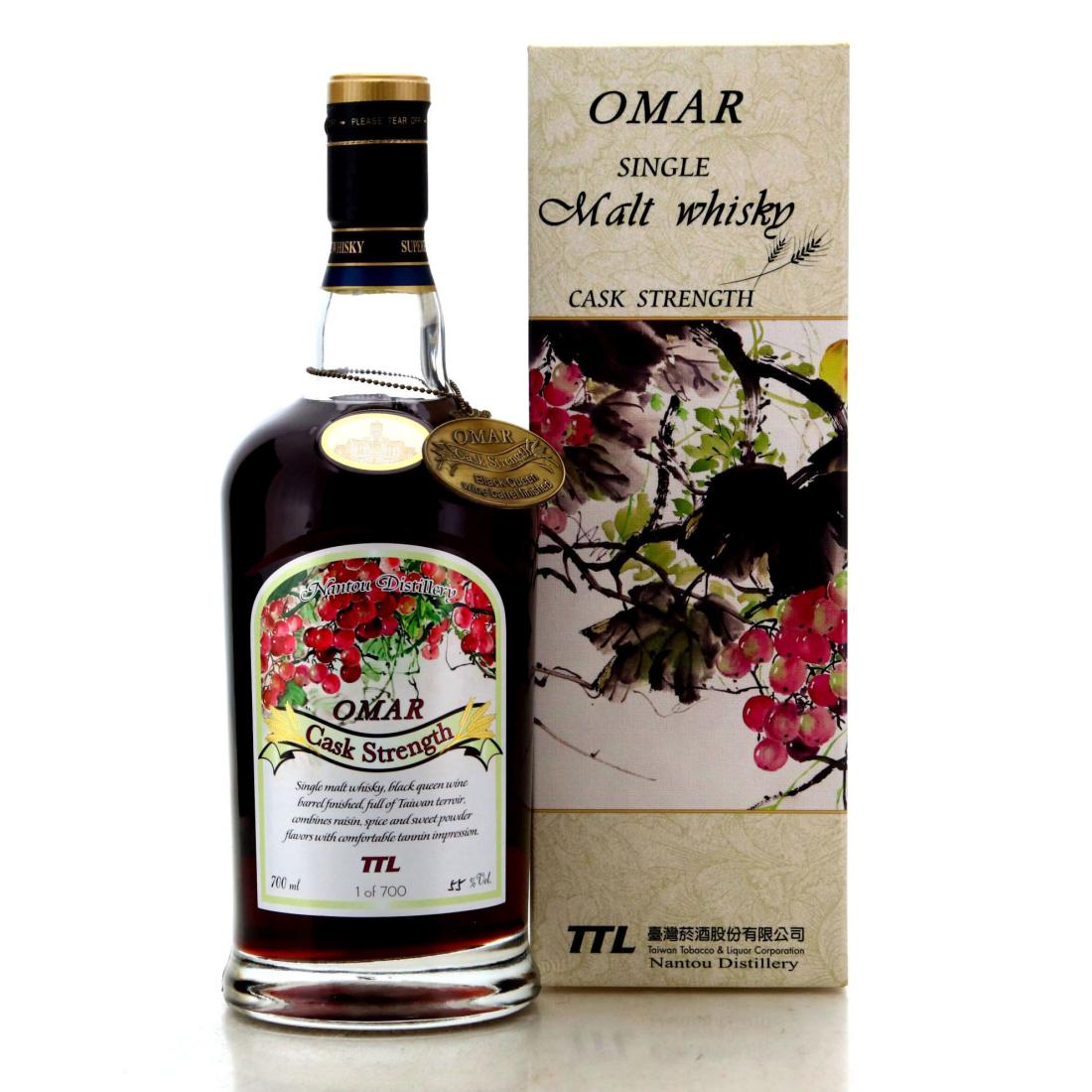 Nantou Omar Cask Strength Black Queen Wine Finish