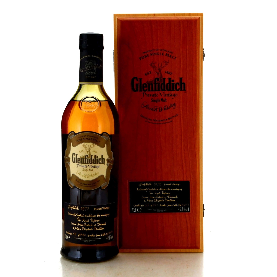 Image for Glenfiddich 1972 Private Vintage - Danish Royal Wedding