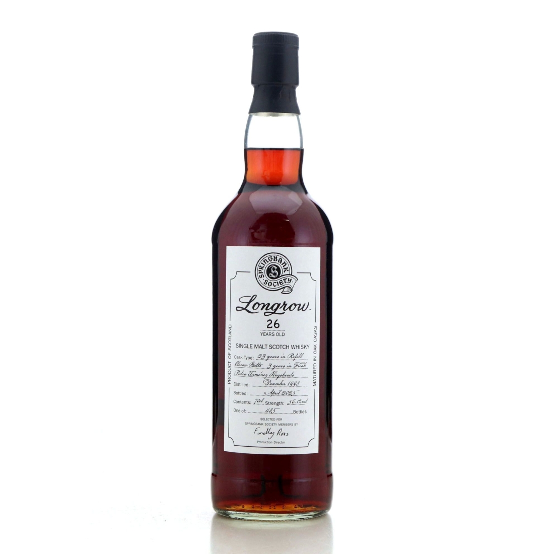 Image for Longrow 1998 Springbank Society 26 Year Old