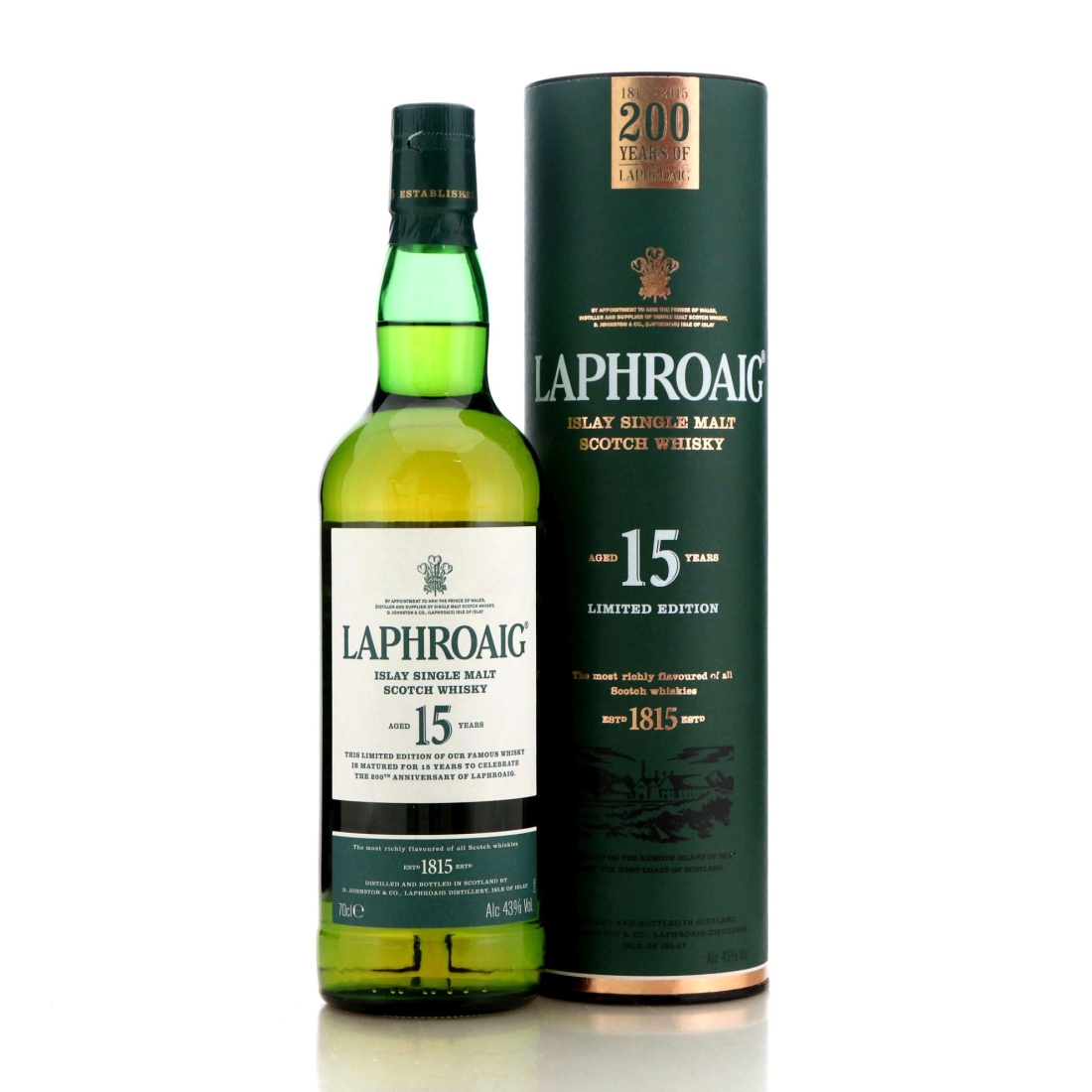 Image for Laphroaig 15 Year Old 200th Anniversary