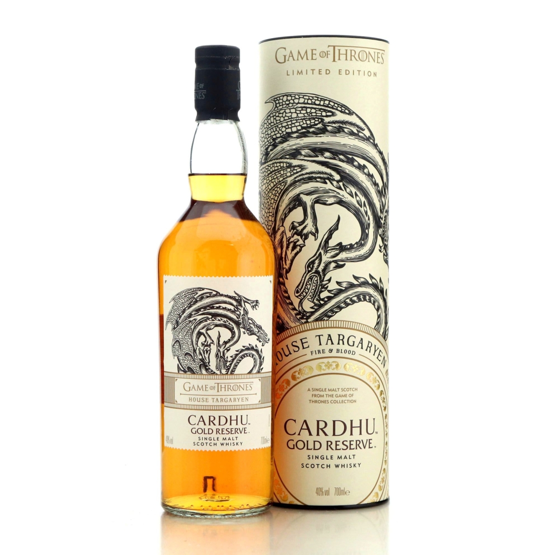 Image for Cardhu Gold Reserve Game of Thrones - House Targaryen