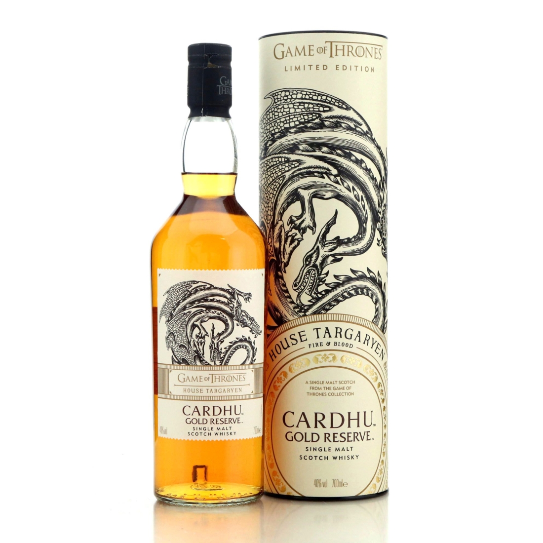 Image for Cardhu Gold Reserve Game of Thrones - House Targaryen