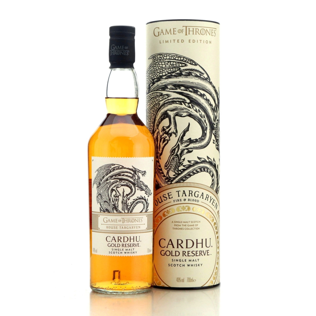 Image for Cardhu Gold Reserve Game of Thrones - House Targaryen