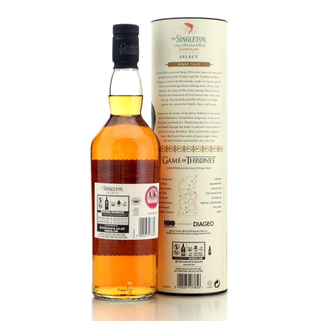 Image for Singleton of Glendullan Select Game of Thrones - House Tully