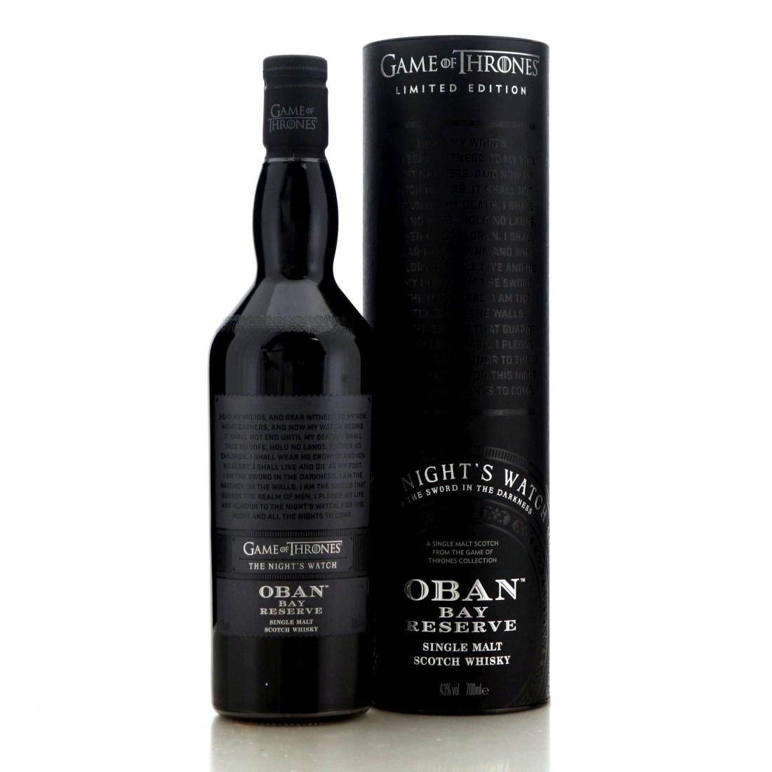 Image for Oban Bay Reserve Game of Thrones - The Night's Watch