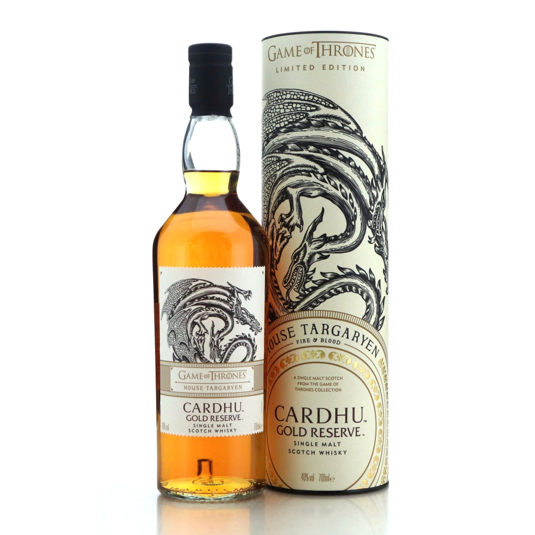 Image for Cardhu Gold Reserve Game of Thrones - House Targaryen