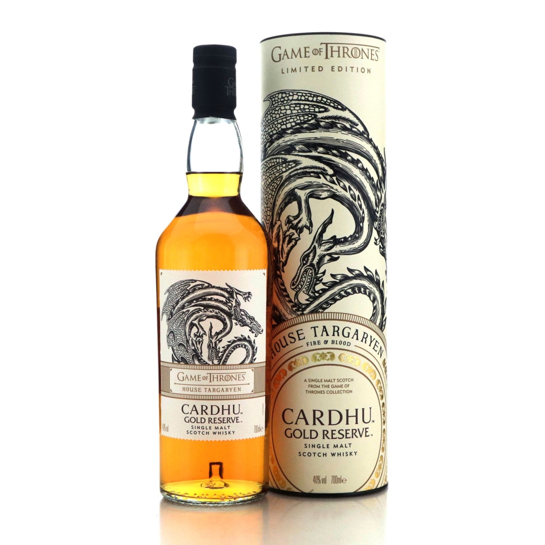 Image for Cardhu Gold Reserve Game of Thrones - House Targaryen