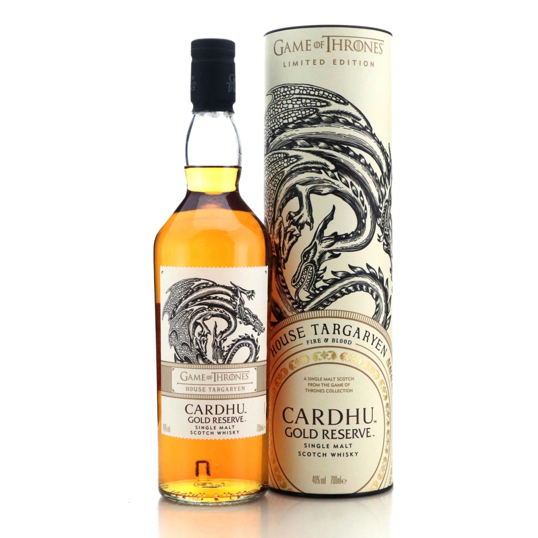 Image for Cardhu Gold Reserve Game of Thrones - House Targaryen