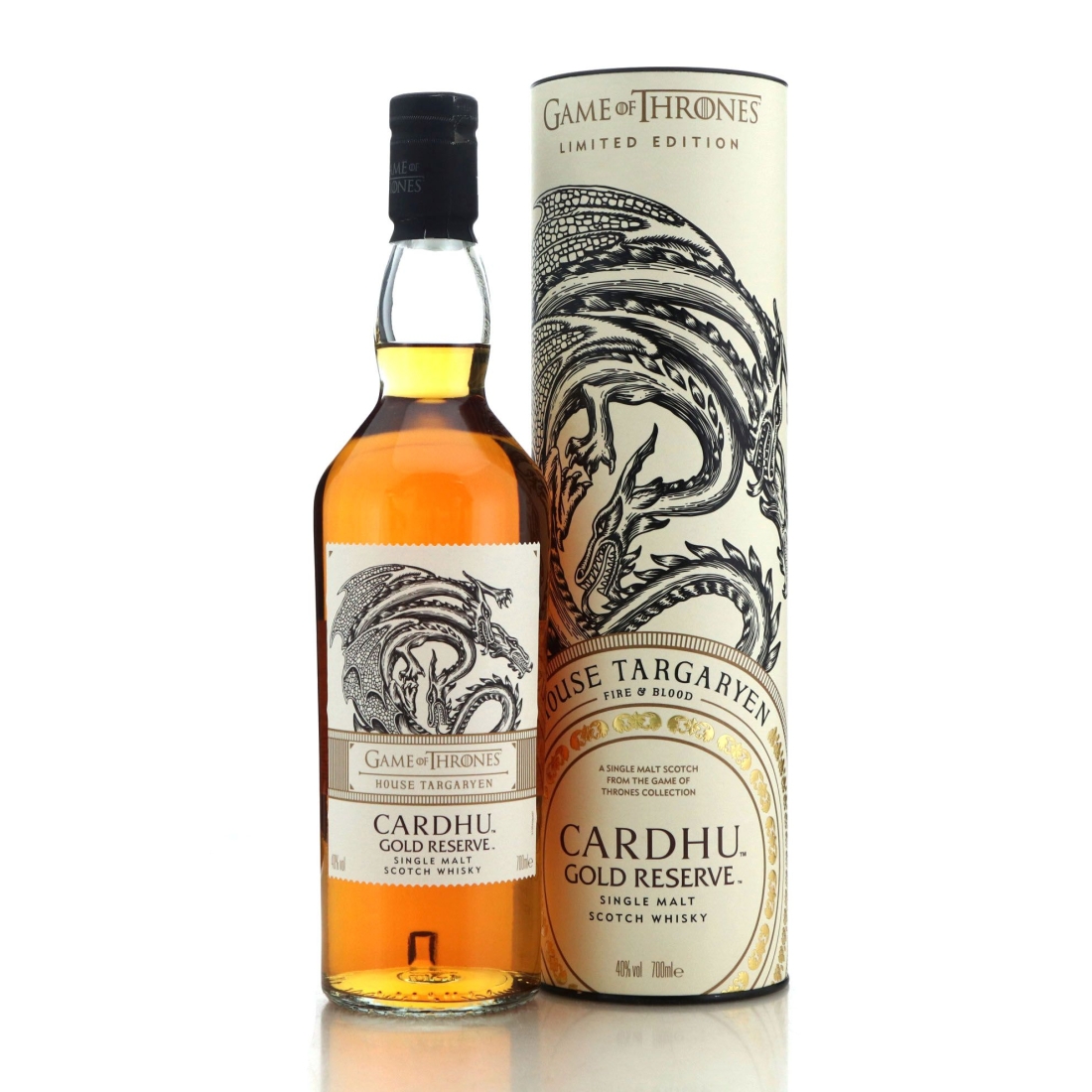 Image for Cardhu Gold Reserve Game of Thrones - House Targaryen