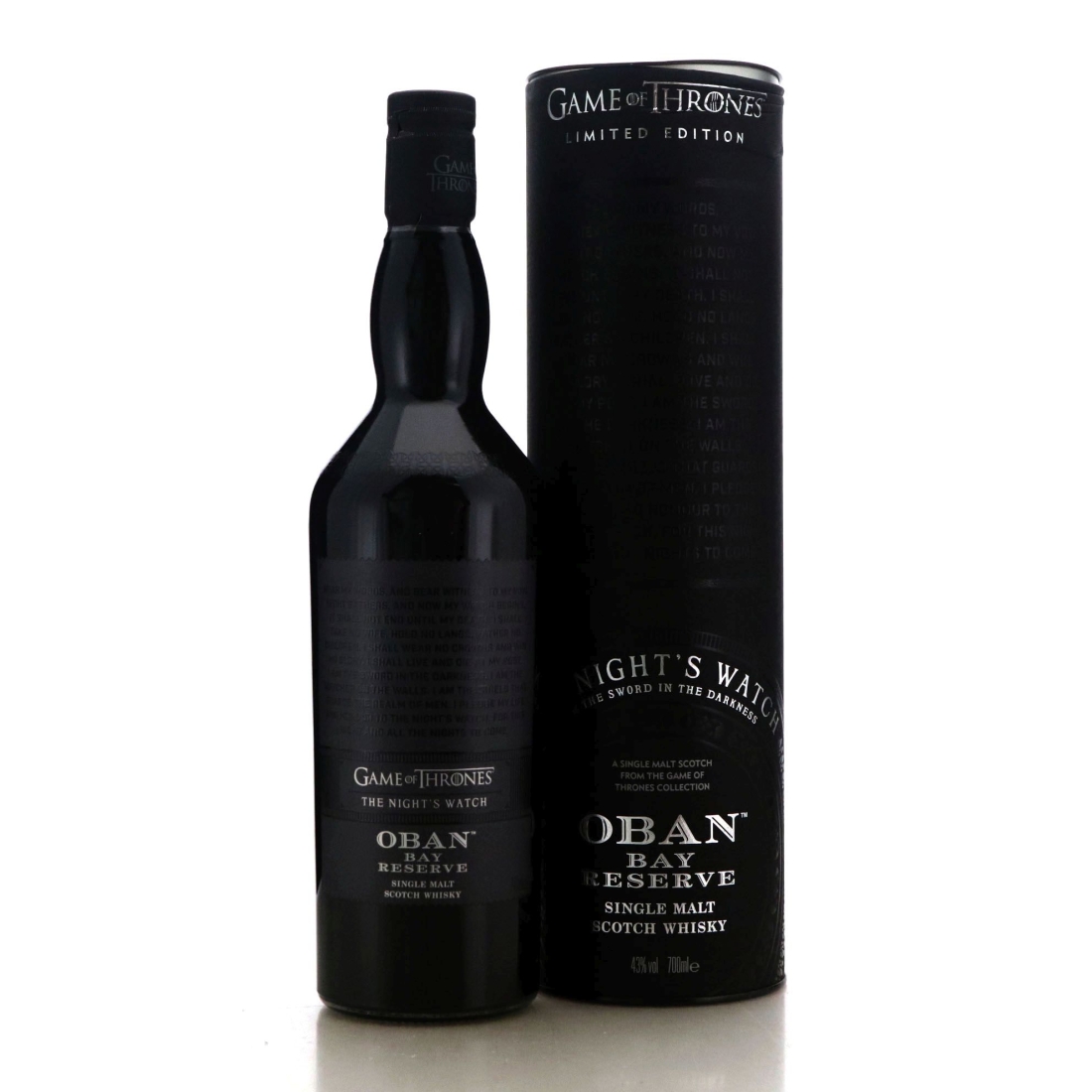 Image for Oban Bay Reserve Game of Thrones - The Night's Watch