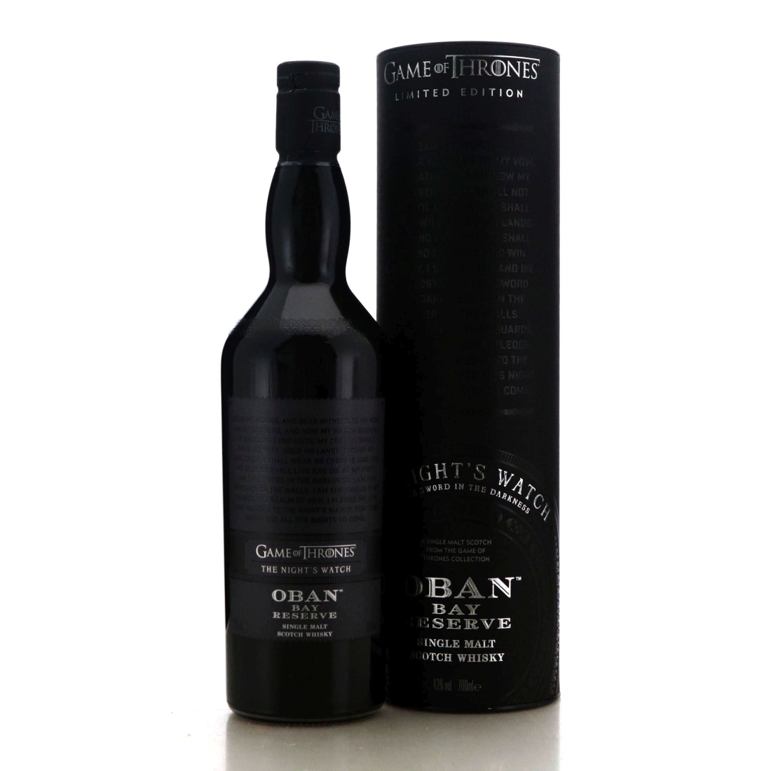 Image for Oban Bay Reserve Game of Thrones - The Night's Watch