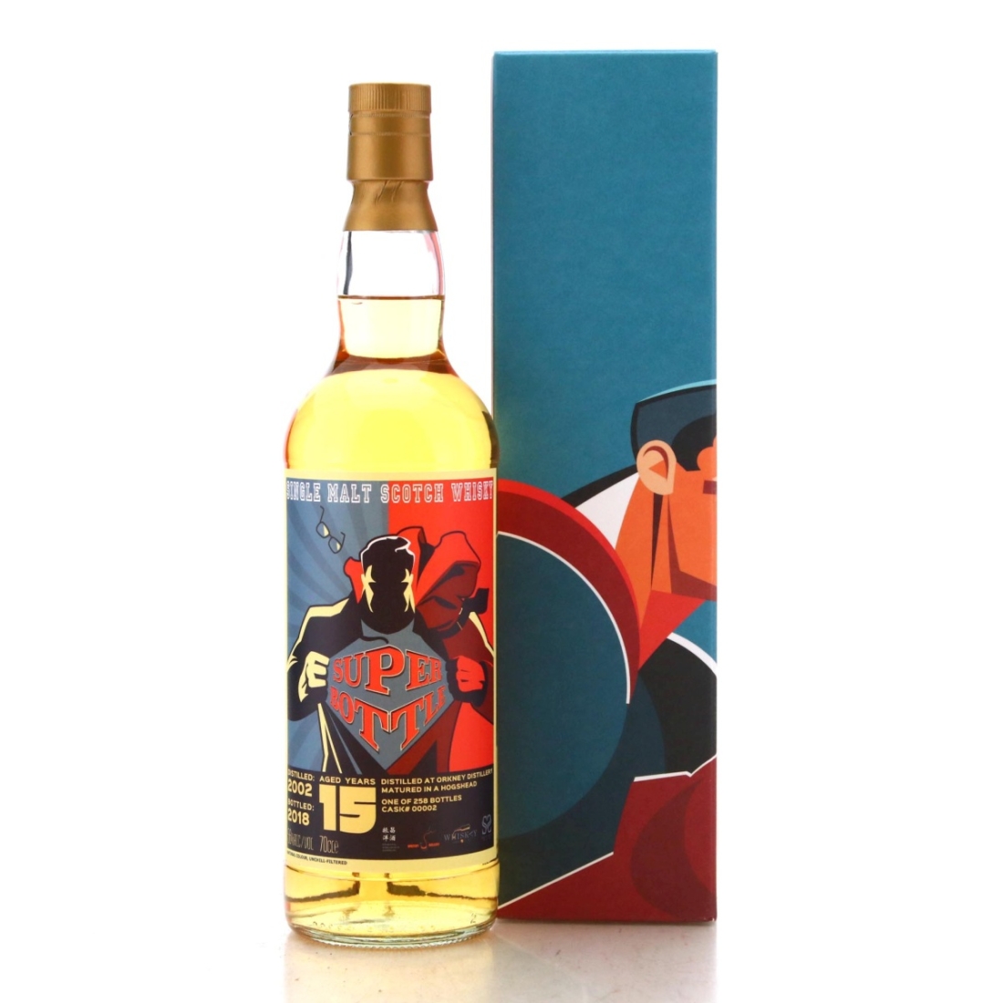 Image for Orkney Single Malt 2002 Super Bottle 15 Year Old